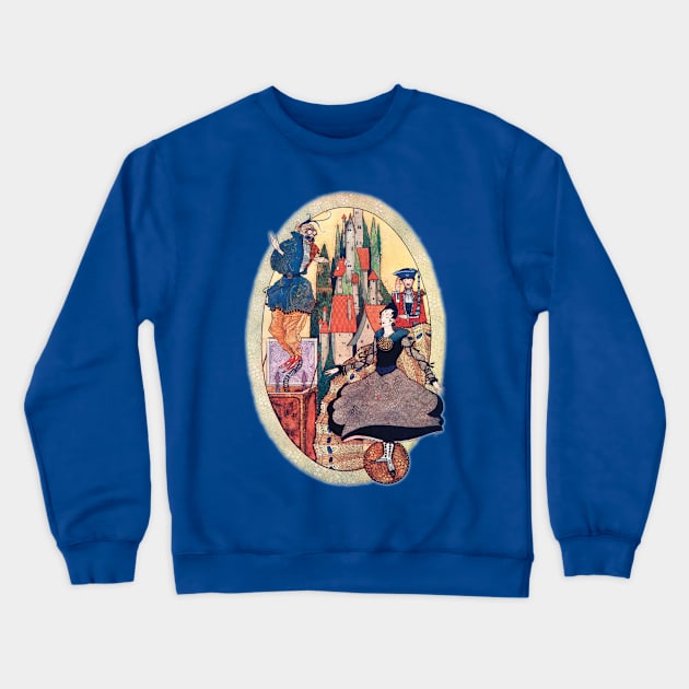 The Steadfast Tin Soldier - Harry Clarke Crewneck Sweatshirt by forgottenbeauty